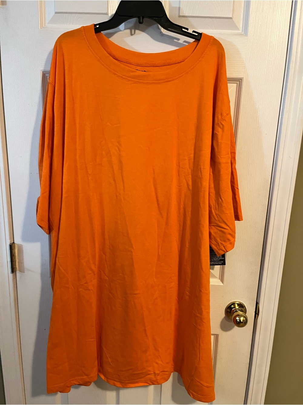 Men’s King Size 5XL NWT Orange T Shirt